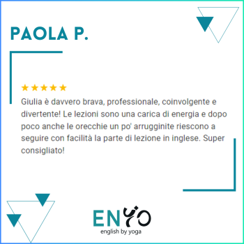 Recensione di Enyo - English by Yoga