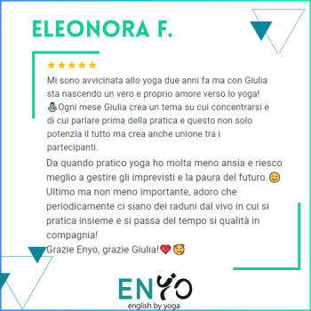 Recensione di Enyo - English by Yoga