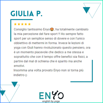 Recensione di Enyo - English by Yoga