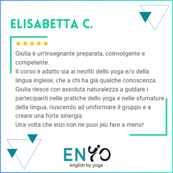 Recensione di Enyo - English by Yoga